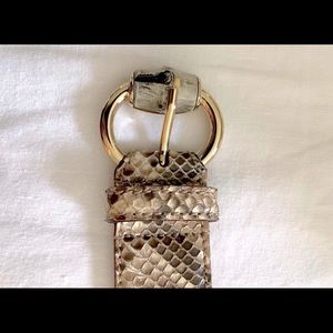 GUCCI PYTHON BELT…